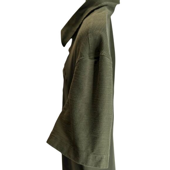 JACHS New York Men’s 2XL Polo Shirt Olive Green Stretch Cotton Blend Casual Wear - Picture 6 of 11